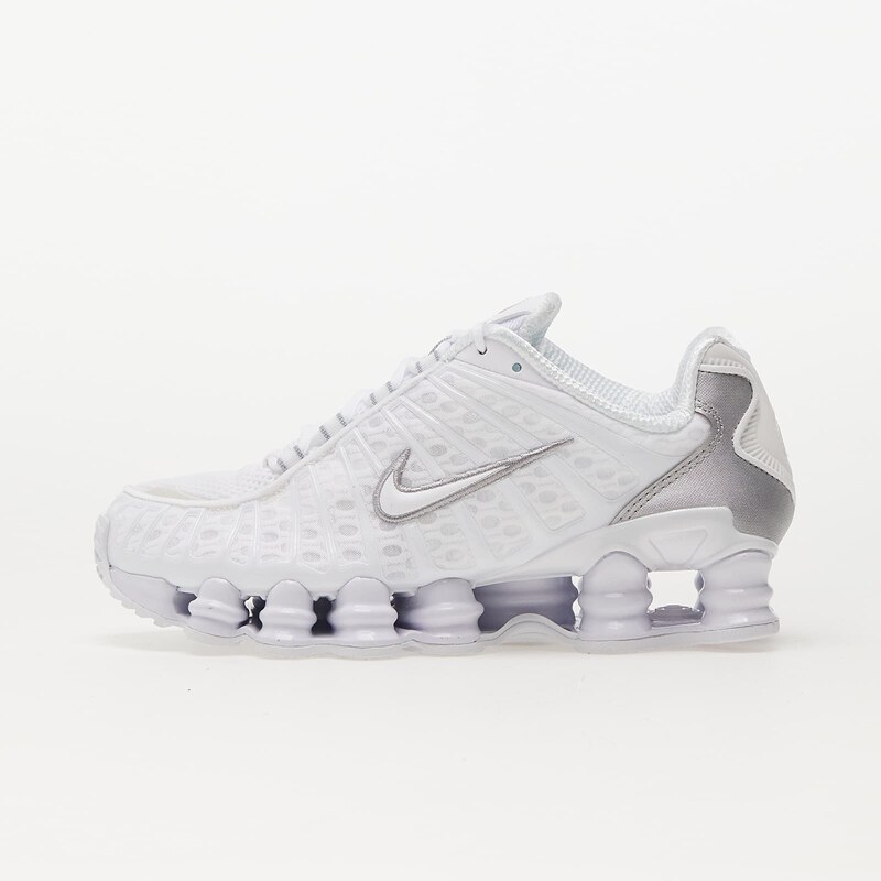 Nike W Shox Tl White/ White-Metallic Silver-Max Orange 45868831