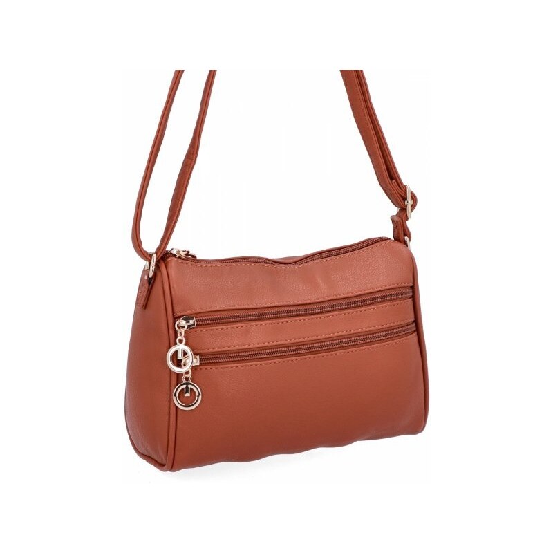 Dámská kabelka listonoška Herisson hnedá 20323-1 46571819