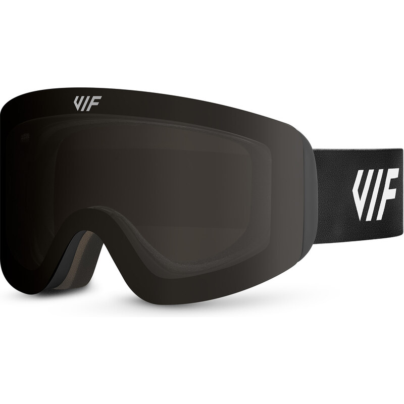 Lyžiarske a snowboardové okuliare VIF SKI & SNB All Black 50150991