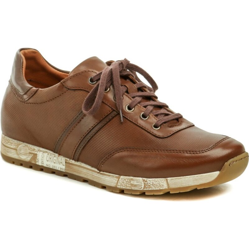 Koma 14M02P5 whisky pánske poltopánky 46575475