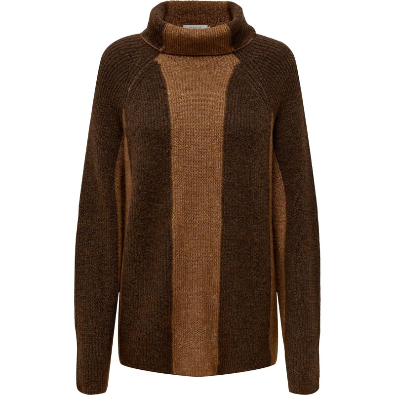 ONLY Sveter SINUS hnedá / svetlohnedá 54264453