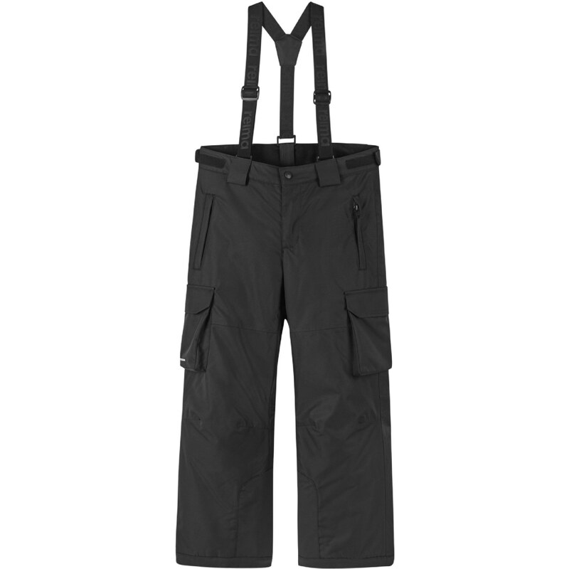 Detské lyžiarske nohavice Reima Laskija čierna 46595137