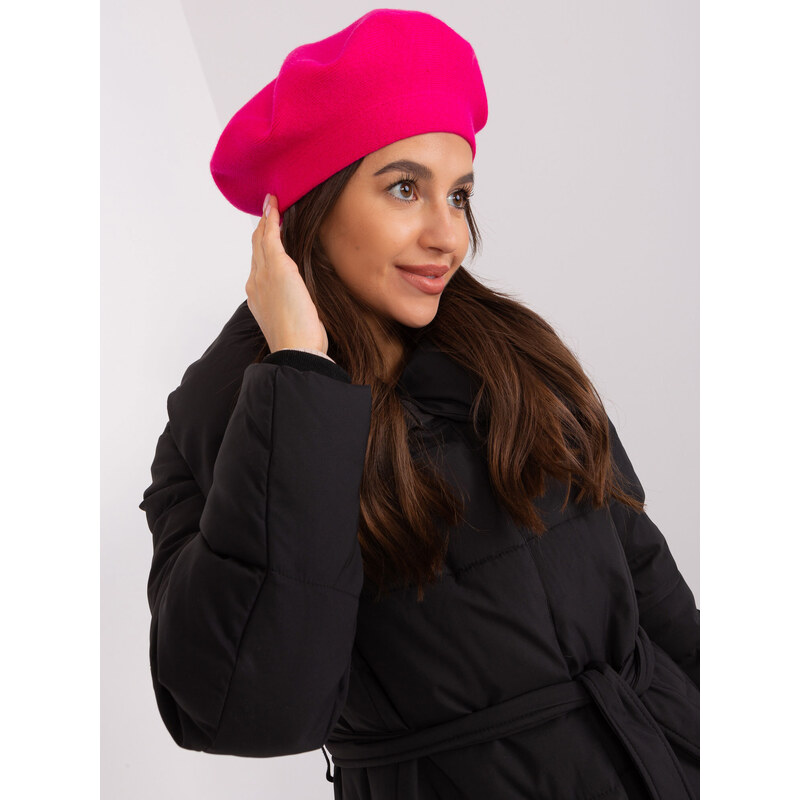 Wool Fashion Italia Cap-AT-CZ-231305.82P-Dark Pink 64687342