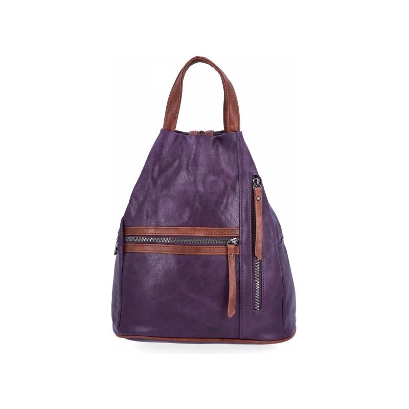 Dámská kabelka batôžtek Herisson fialová 1502H302 46595551