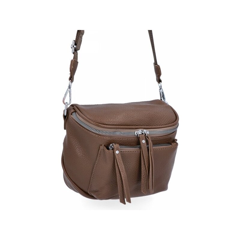 Dámská kabelka ľadvinka Herisson zemitá 1202H2023-93 46595578