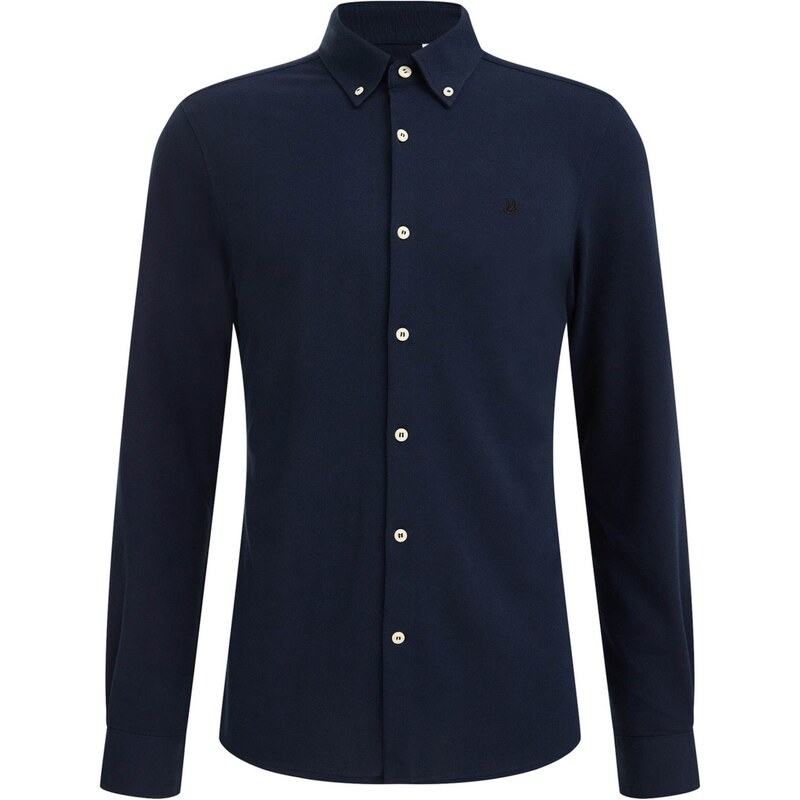 WE Fashion Košeľa tmavomodrá 54256009