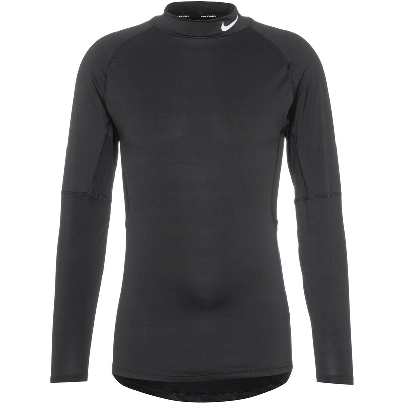 NIKE Funkčné tričko Pro čierna / biela 47762777