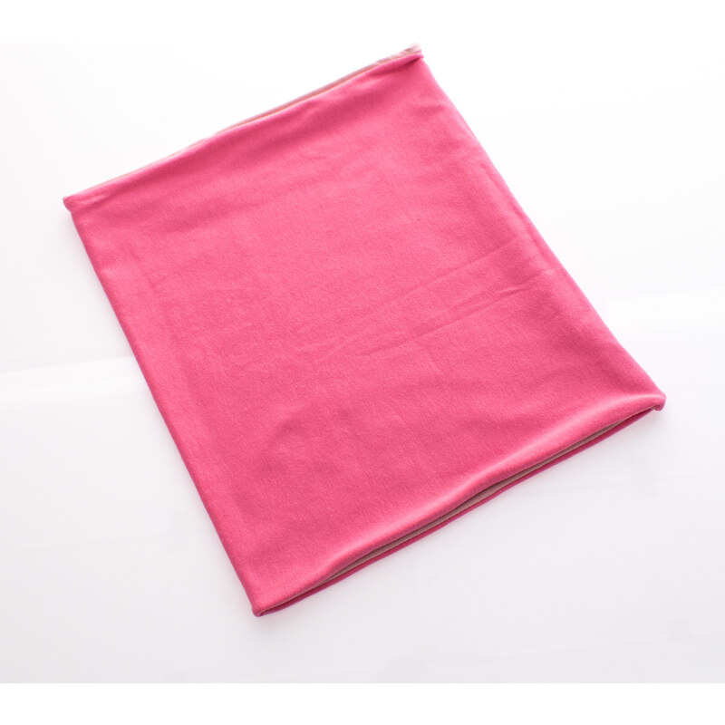 Elsie Detský nákrčník dvojfarebný ružový 56922170