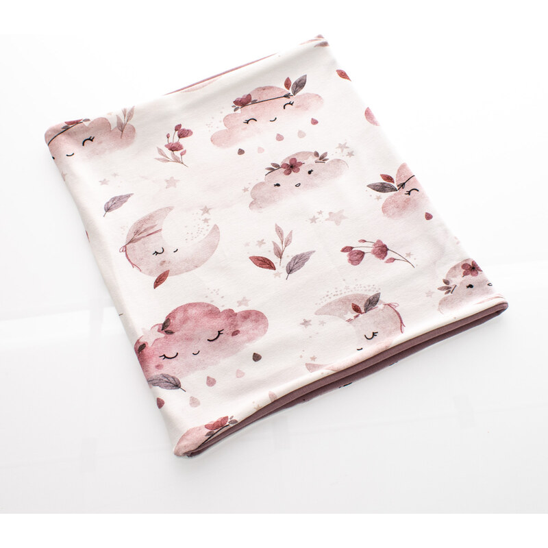 Elsie Detský nákrčník vzor obláčiky 56925463