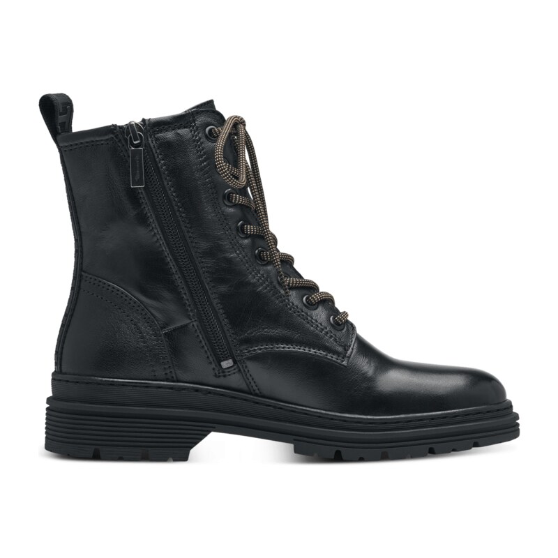 Kotníkové boty v army stylu Tamaris 1-25230-41 černá