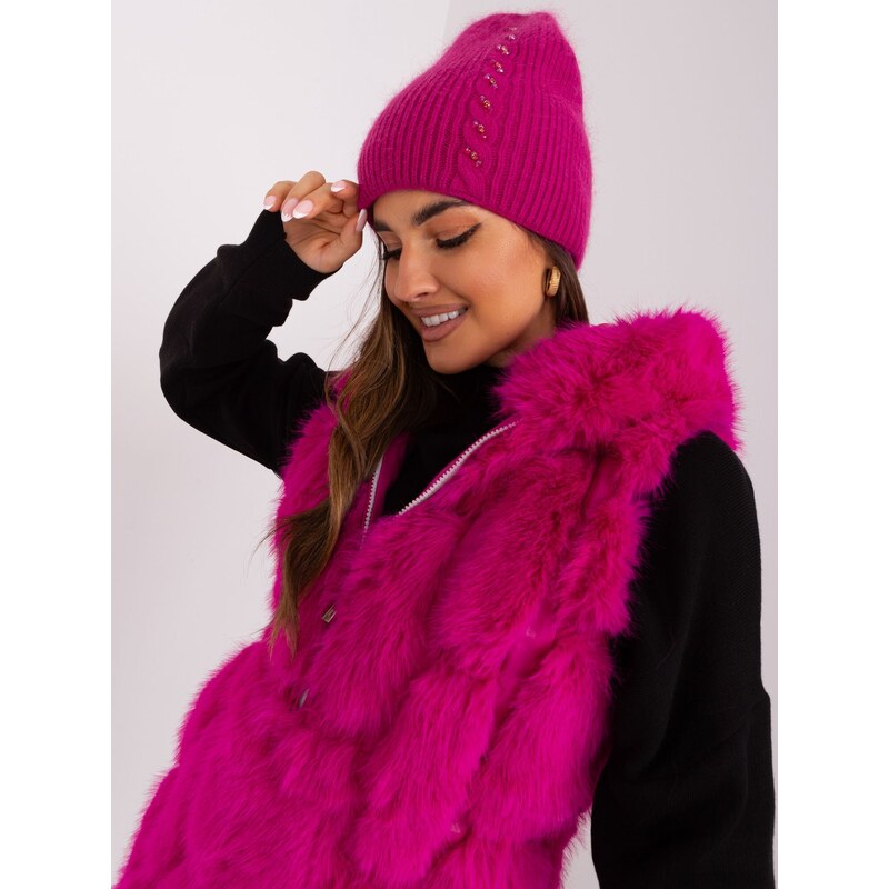 Wool Fashion Italia Cap-AT-CZ-2328.75-fuchsia 64686678