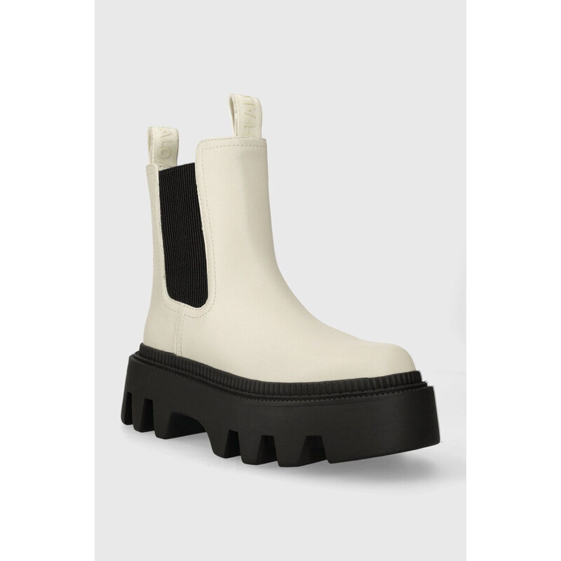 BUFFALO Flora Chelsea Lo - Vegan Nappa - Cream CREAM 46636267