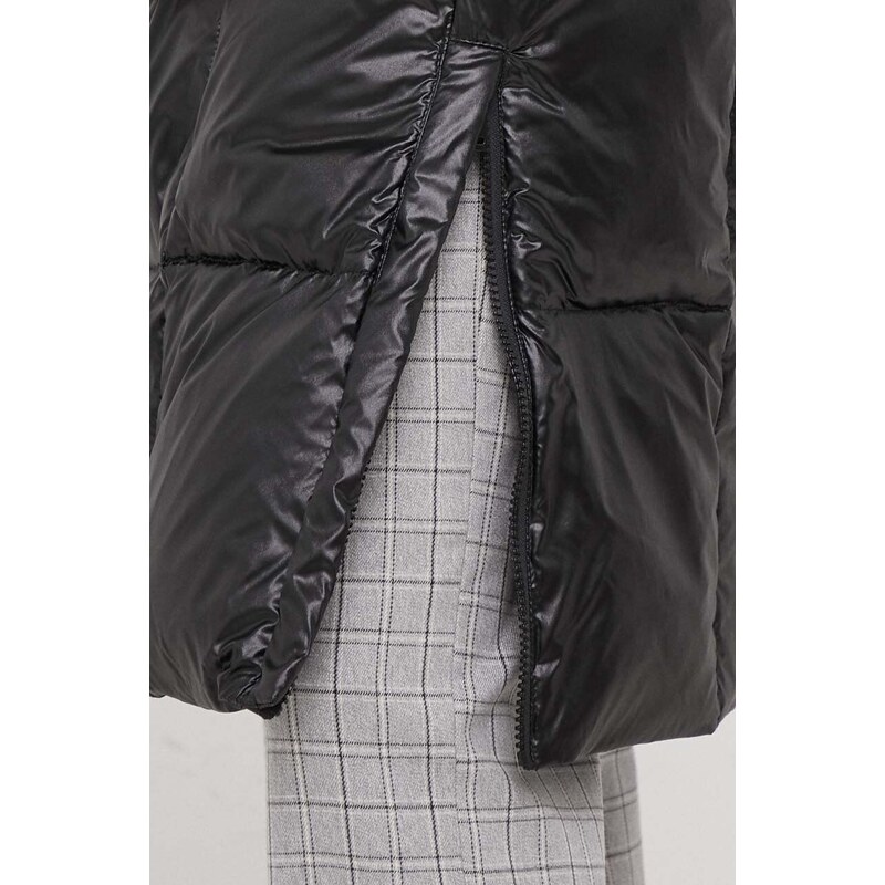 Páperová bunda Mos Mosh dámska, čierna farba, zimná
