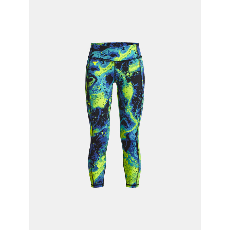 E-shop Modré športové legíny Under Armour Pjt Rck Girls LetsGo Lg Pt