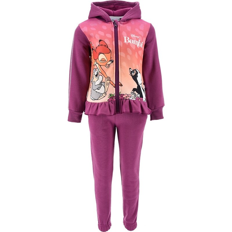 Disney Bambi fialová dievčenská teplákovka 46638907