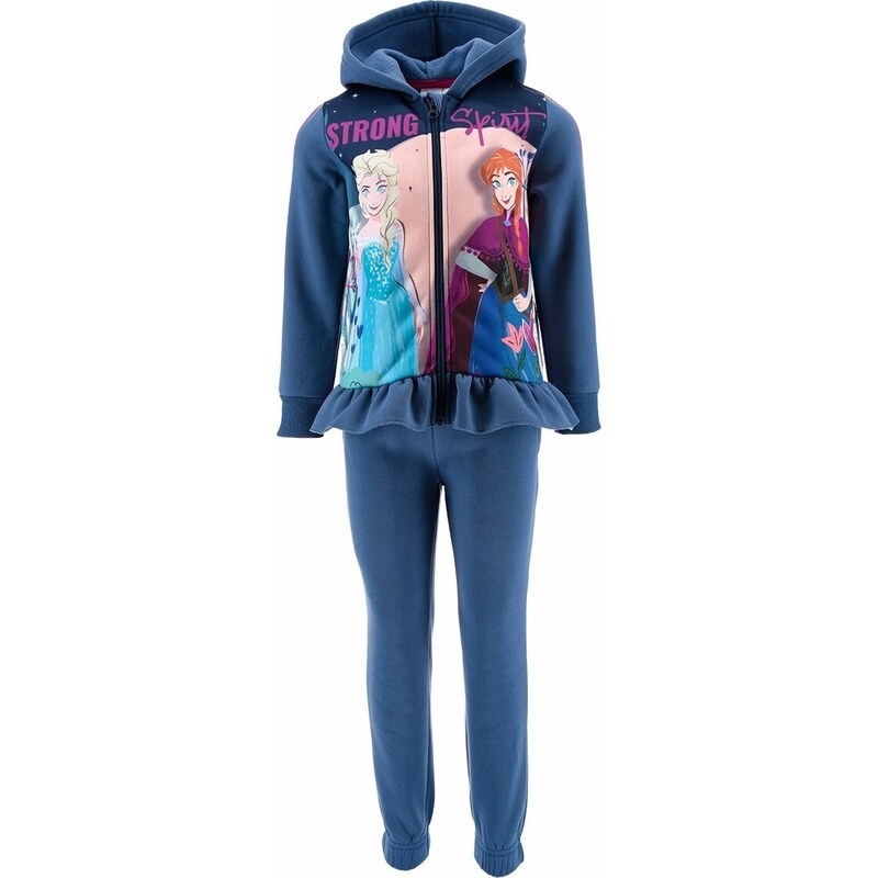 Disney Frozen tmavomodrá dievčenská teplákovka 46638908