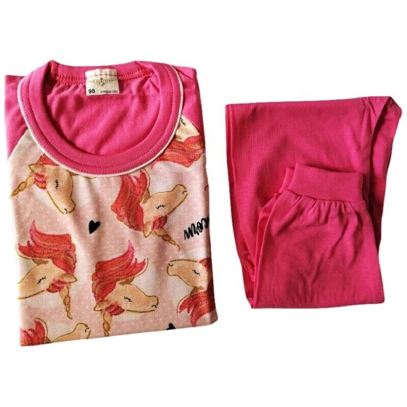 Taro Dievčenské pyžamo Unicorn Pink