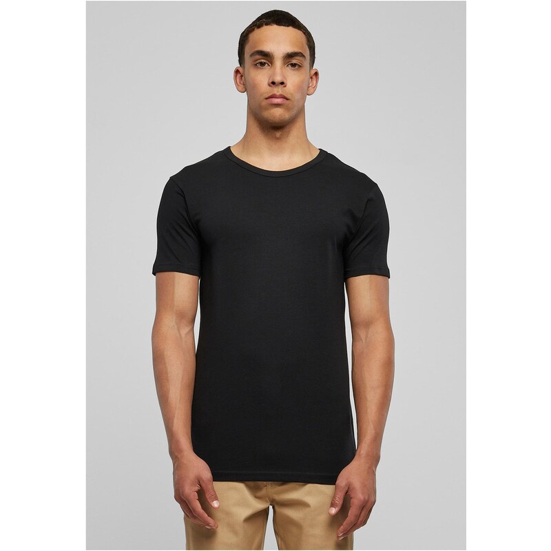Urban Classics Fitted stretch T-shirt in black color 64633526