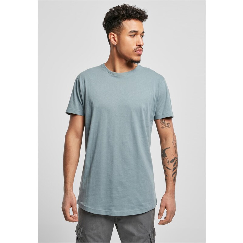 Urban Classics Long T-shirt in the shape of dust blue 50522478