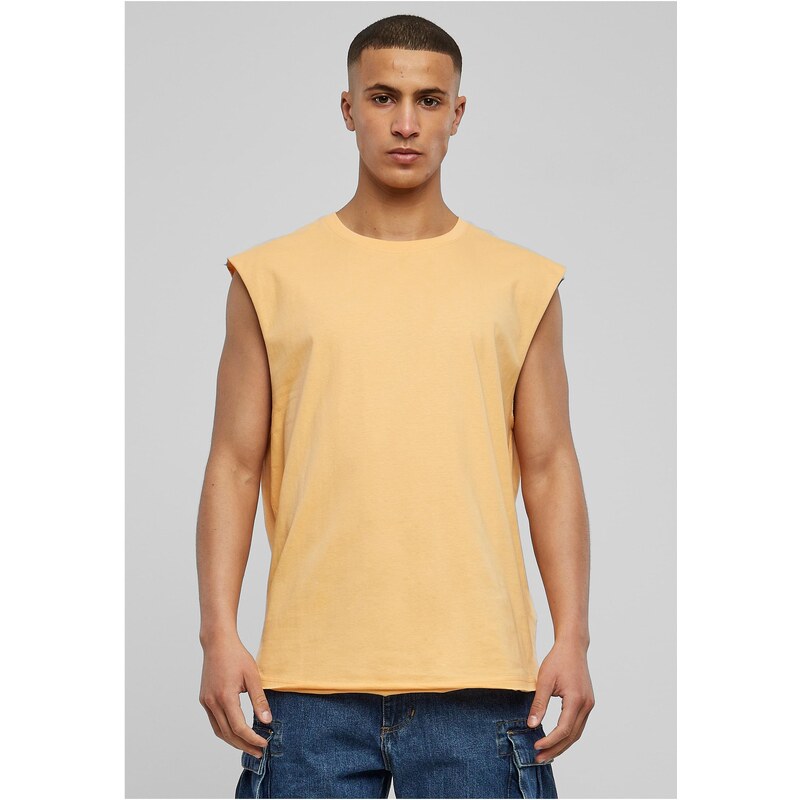 Urban Classics Pale-orange open-brimmed sleeveless T-shirt 51064209