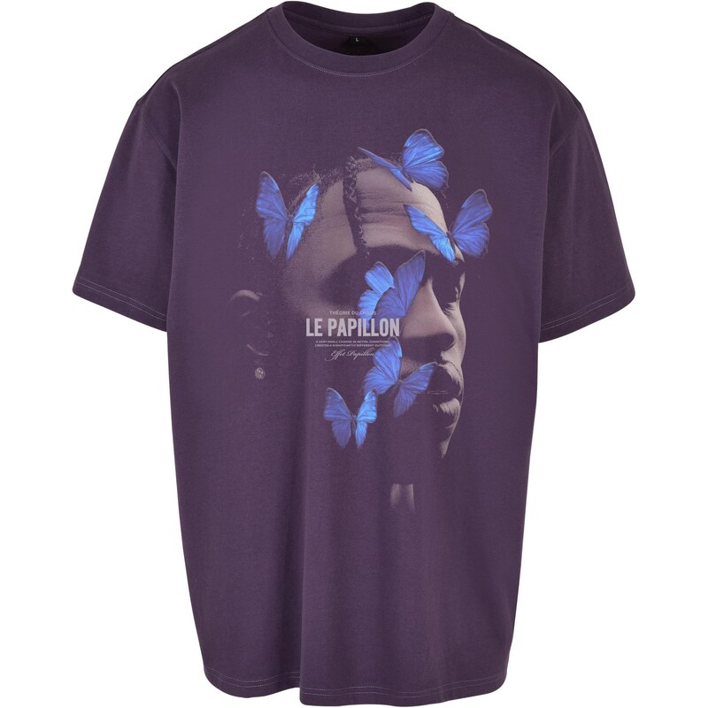 Mister Tee Le Papillon Oversize Tee purplenight 50678423