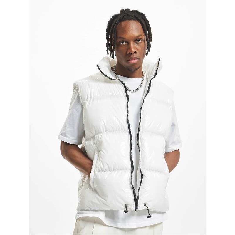 DEF Shiny Puffer Vest White 50689126