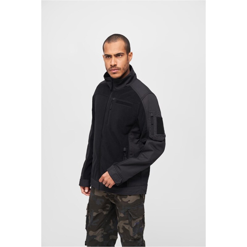 Brandit Ripstop Fleece Jacket Black 57100131