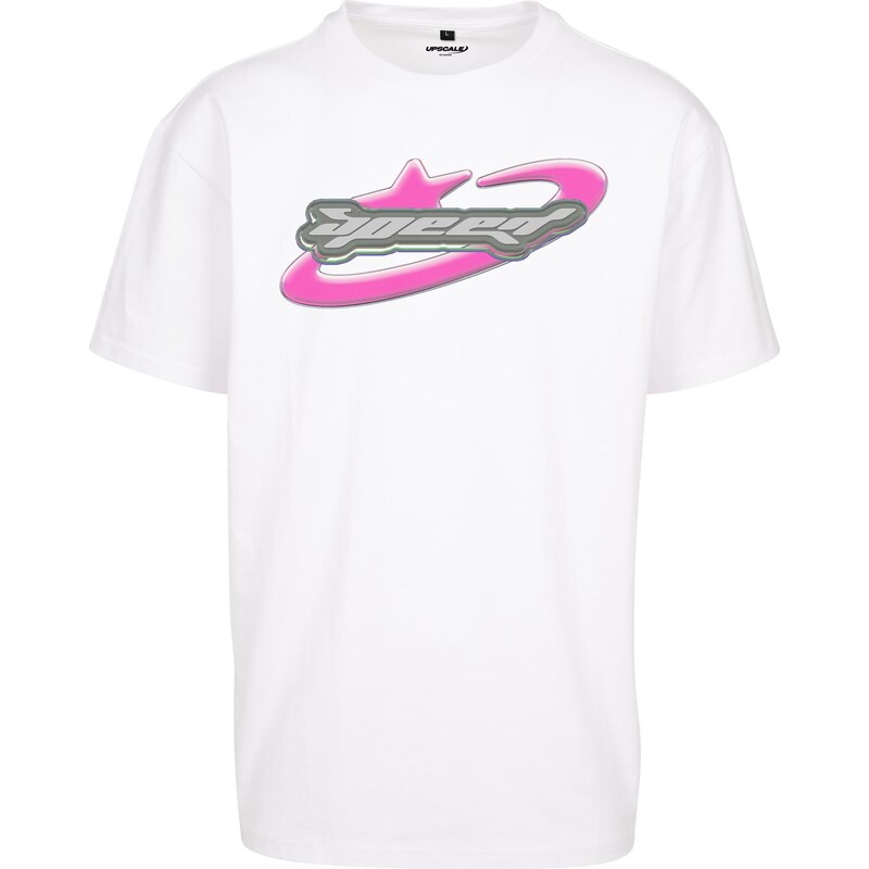 Mister Tee White T-shirt with Speed logo 50549201