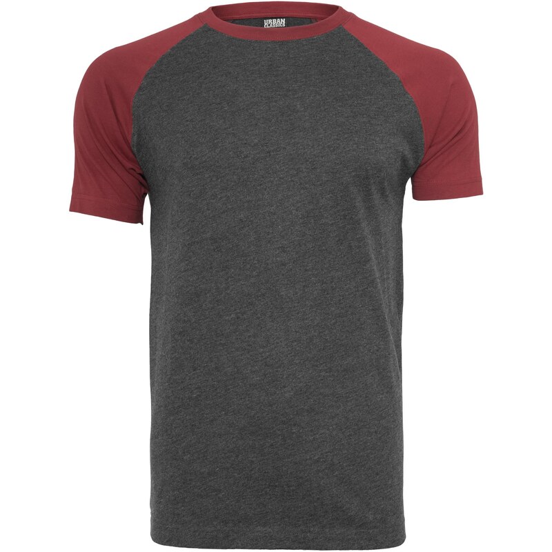 Urban Classics Raglan Contrast Tee cha/burgundy 65968805