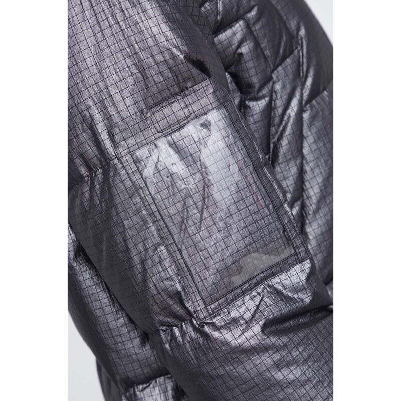 Páperová bunda EA7 Emporio Armani pánska, čierna farba, zimná