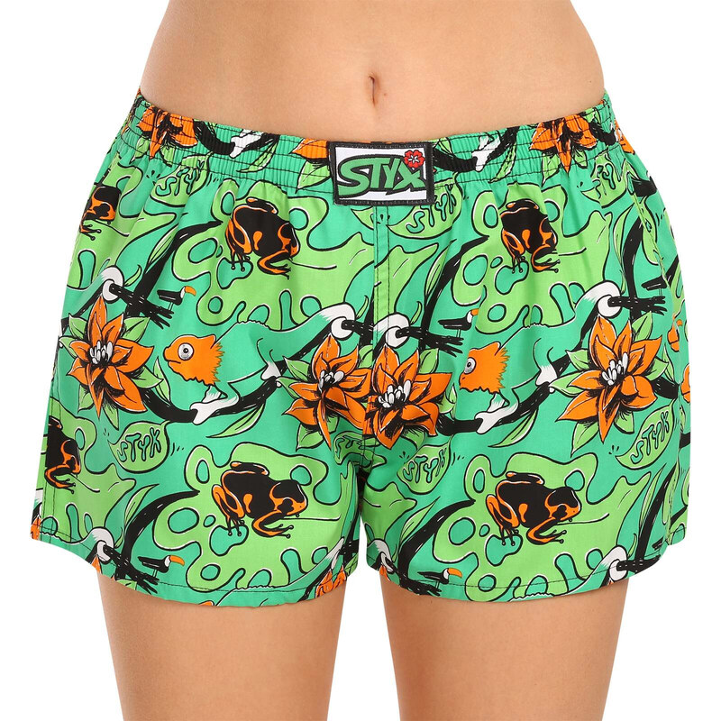 Dámske trenky Styx art klasická guma tropic (K1557) 46666565