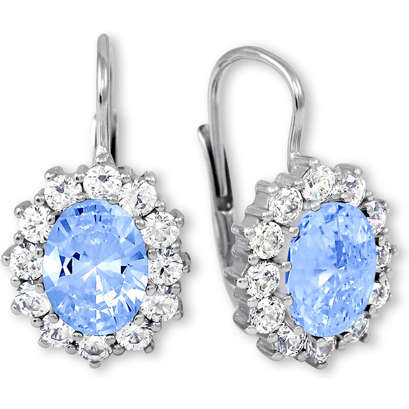 Soliter Trblietavé strieborné náušnice so zirkónmi 436 001 00483 66594314