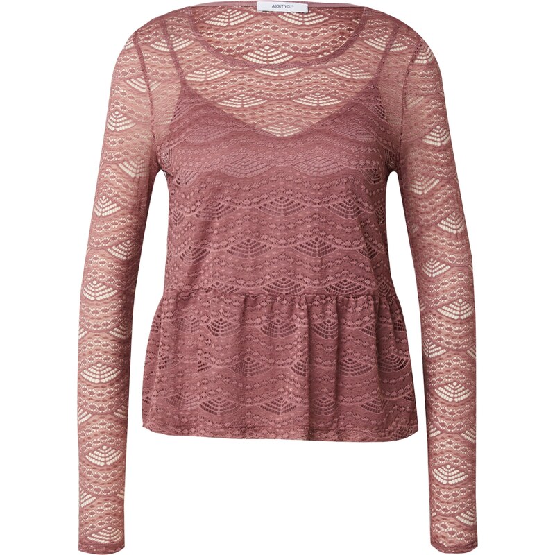 ABOUT YOU Tričko Mariel rosé 54263740