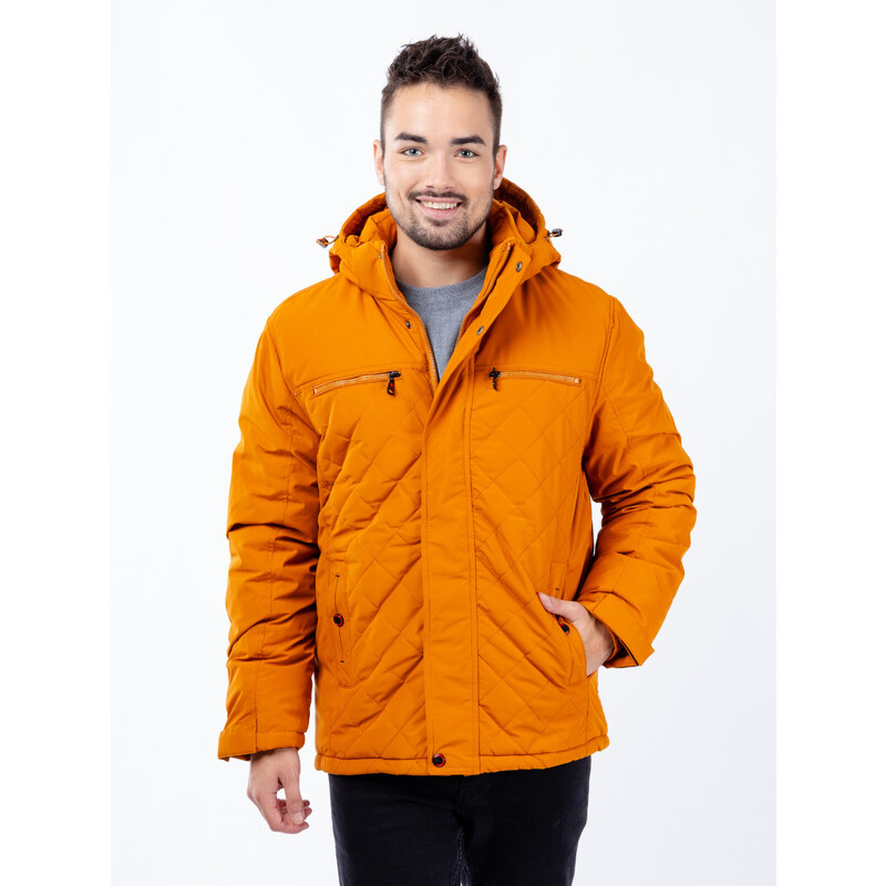 Mens jacket GLANO - orange 50680478
