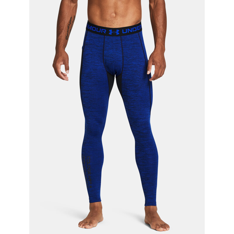 E-shop Modré športové legíny Under Armour CG Armour Twist Lgs