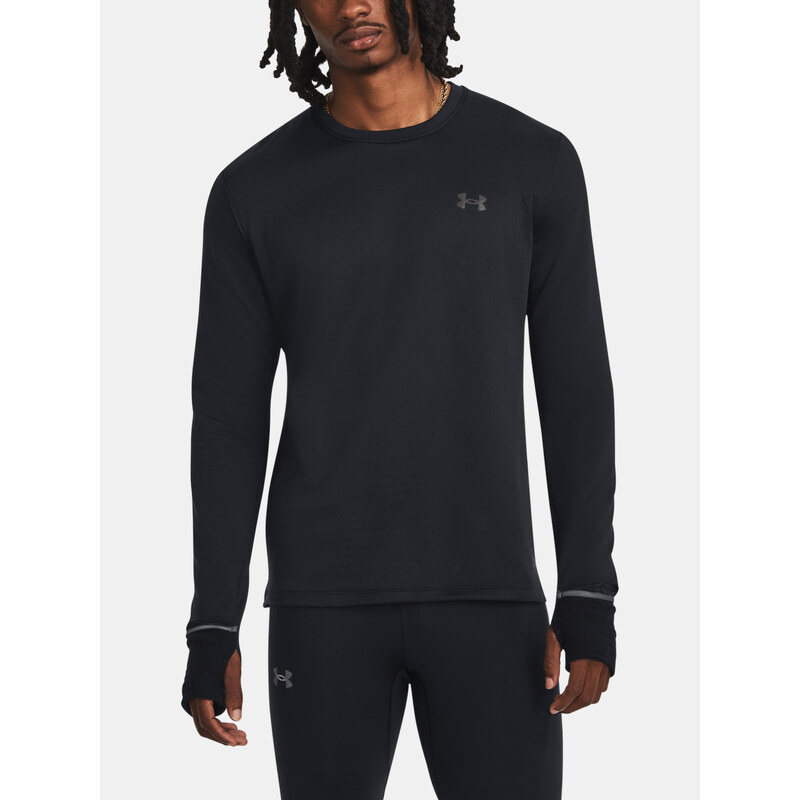 Čierne športové tričko Under Armour QUALIFIER COLD LONGSLEEVE 67208153