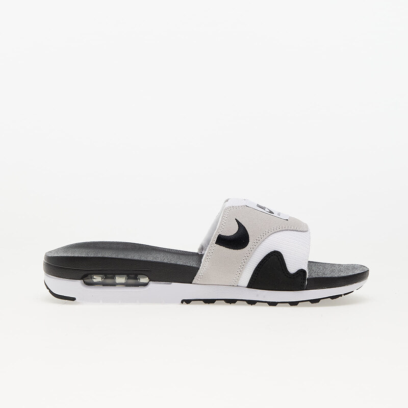 Pánske šľapky Nike Air Max 1 Slide White/ Black-Lt Neutral Grey