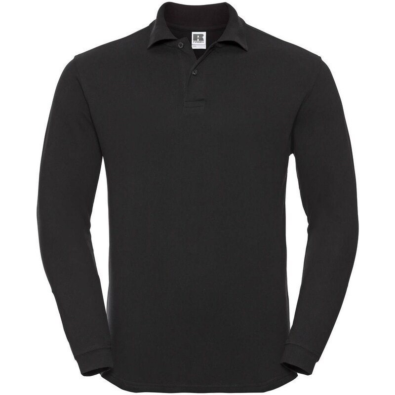 RUSSELL Mens Polo Long Sleeve R569L 100% Cotton 195g/200g 50620823