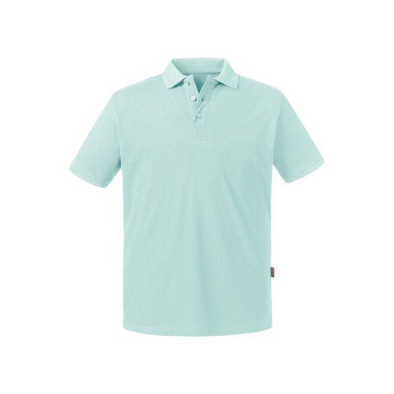 Niebieska koszulka męska polo Pure Organic Russell 50511763
