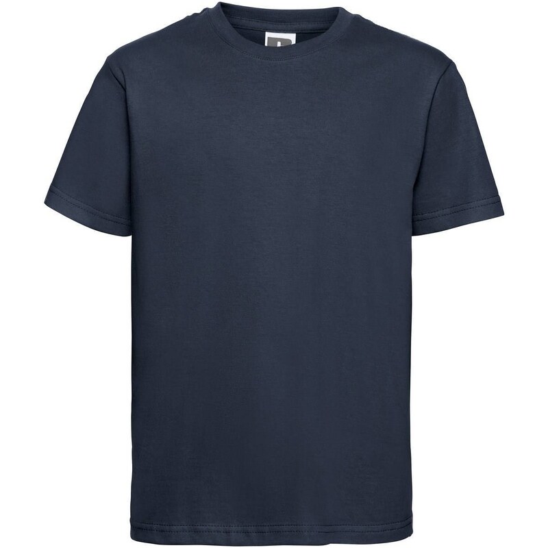E-shop Navy blue childrens t-shirt Slim Fit Russell