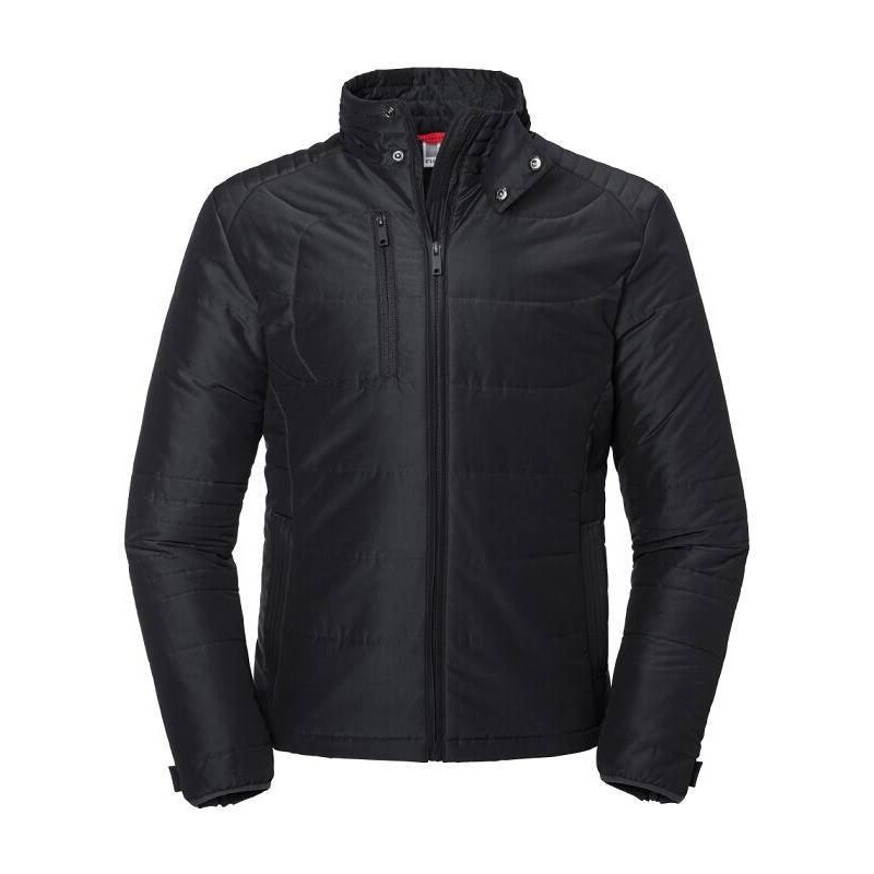 Mens Black Cross Jacket Russell 50548012