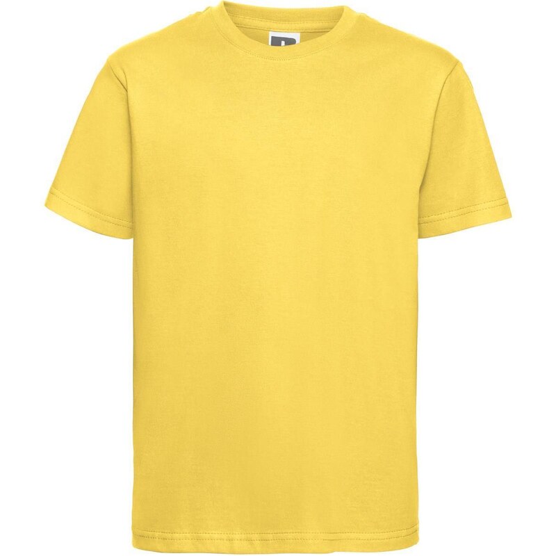 E-shop Slim Fit Russell Yellow T-shirt