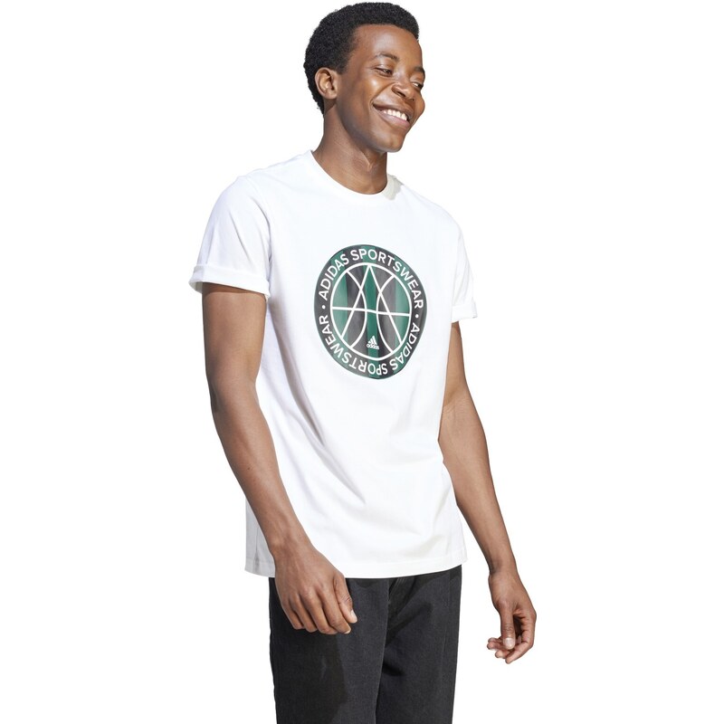 adidas Performance adidas Tiro Emblem Graphic T-Shirt WHITE 46749437