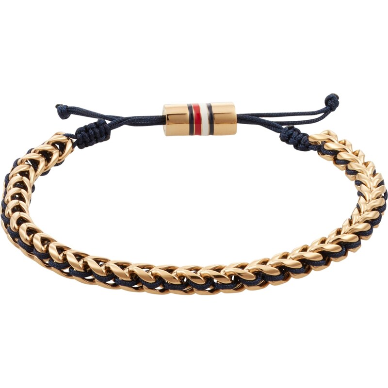 TOMMY HILFIGER Náramok námornícka modrá / zlatá / červená / biela 46736058