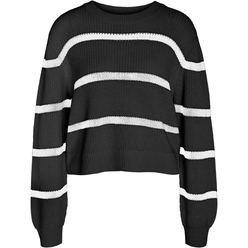 Noisy may Sveter Maysa čierna / biela 58421472