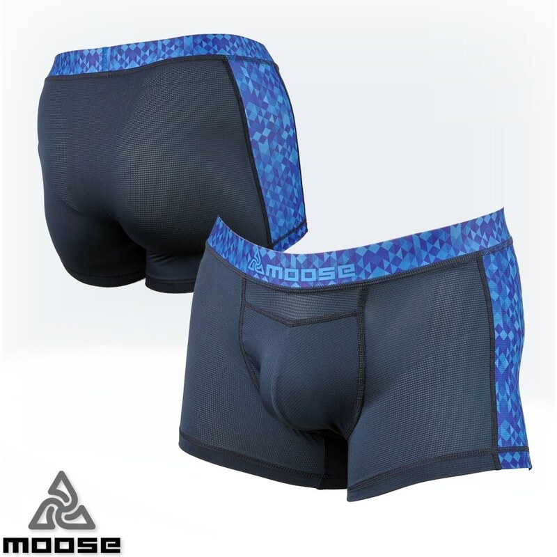 TABIT BOXER MEN pánske rýchloschnúce funkčné boxerky Moose Modrá XS 1 46747152