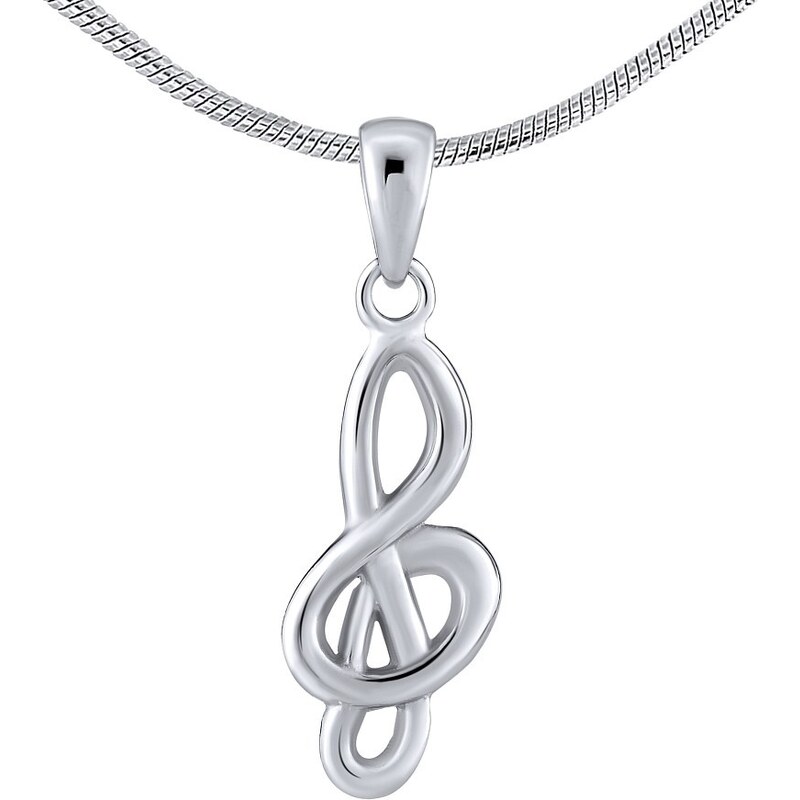 Ligot Strieborný prívesok - husľový kľúč SILVEGOB15002ZT 46719497