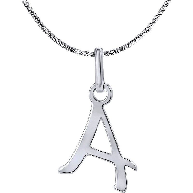 Ligot Prívesok zo striebra písmeno A ZTP1207170-A 46719622