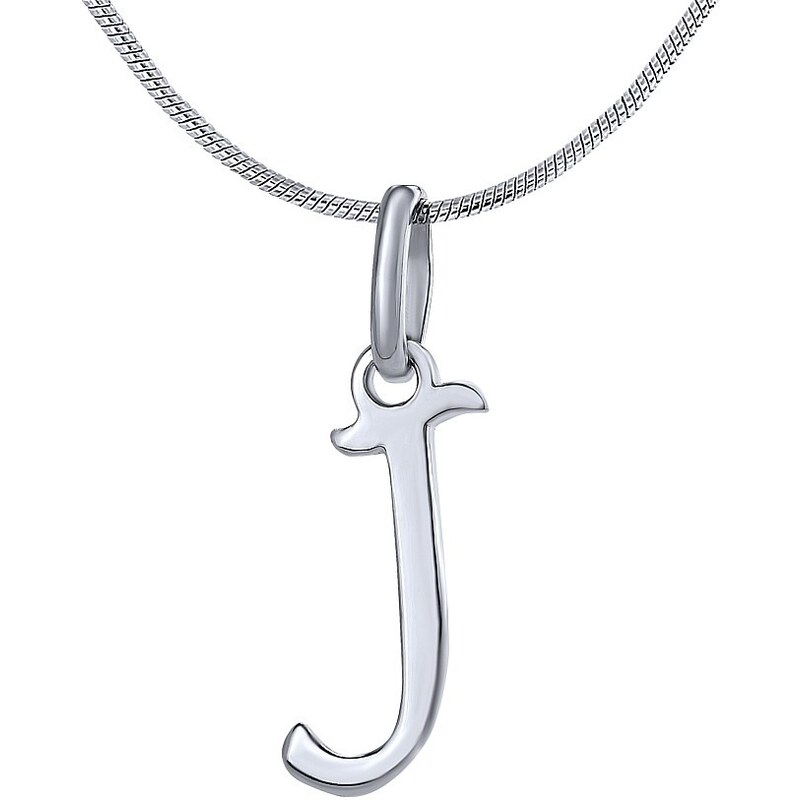 Ligot Prívesok zo striebra písmeno J ZTP1207170-J 46719634