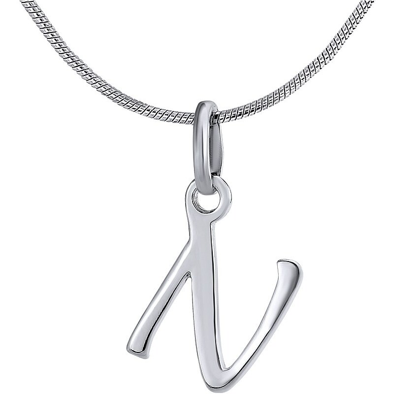 Ligot Prívesok zo striebra písmeno N ZTP1207170-N 46719657